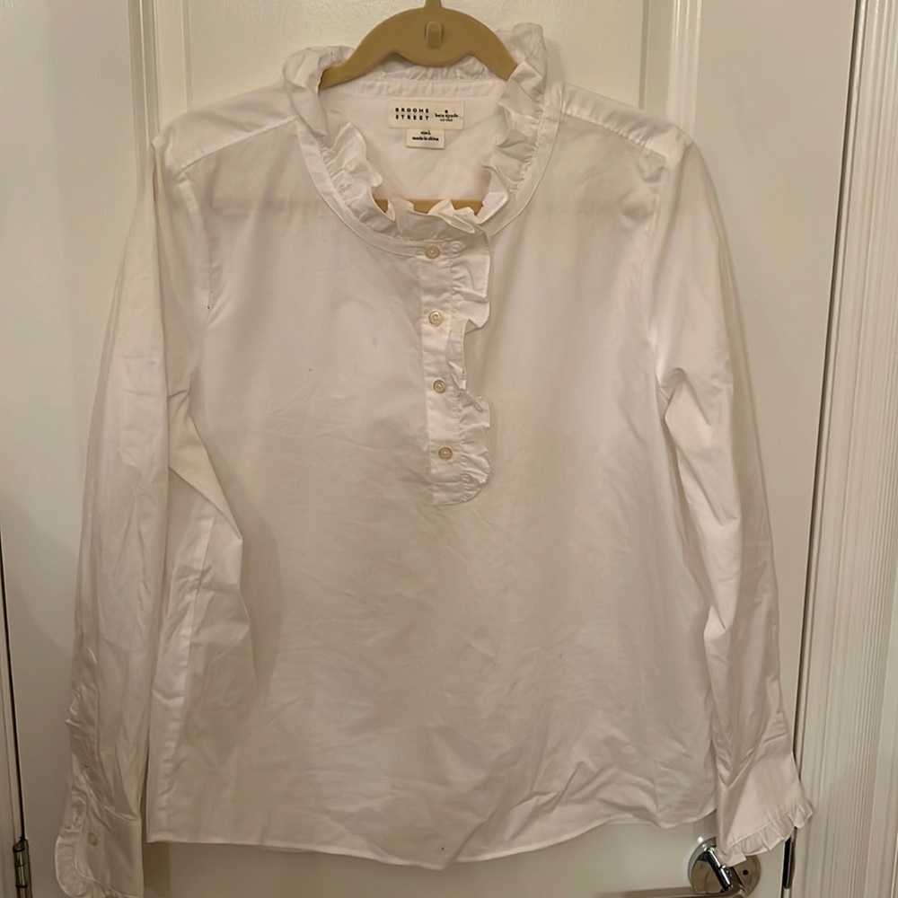 Kate Spade popover blouse top